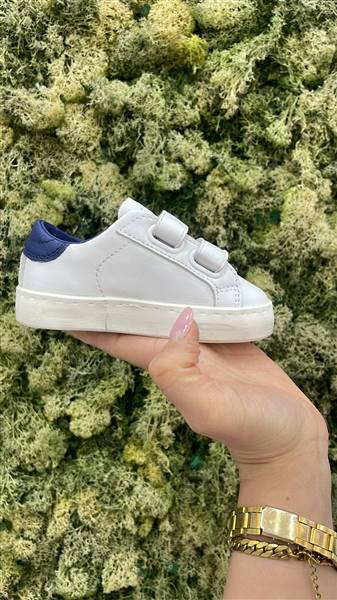 SCARPE DATE WHITE - BLUE