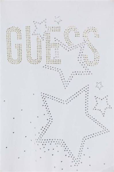 LS T-SHIRT W/STRASS GUESS