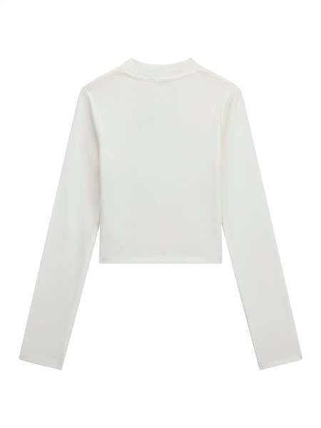 TSHIRT MANICA LUNGA CROP GUESS