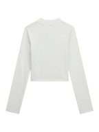 TSHIRT MANICA LUNGA CROP GUESS