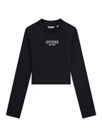 TSHIRT MANICA LUNGA CROP GUESS