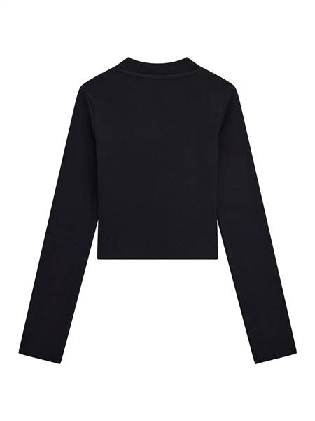 TSHIRT MANICA LUNGA CROP GUESS