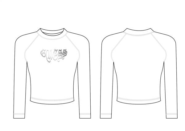 T-SHIRT MANICA LUNGA GUESS