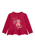 MAGLIERIA TAGLIATA  TSHIRT MANICA LUNGA
