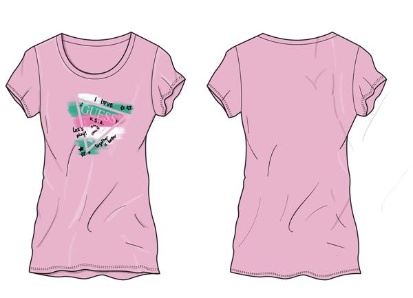 MAGLIERIA TAGLIATA  TSHIRT MANICA LUNGA