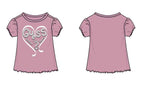 MAGLIERIA TAGLIATA  TSHIRT MANICA CORTA