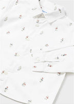 CAMICIA M/L STAMPATA