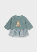 VESTITO TRICOT TUL