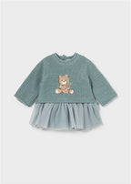 VESTITO TRICOT TUL