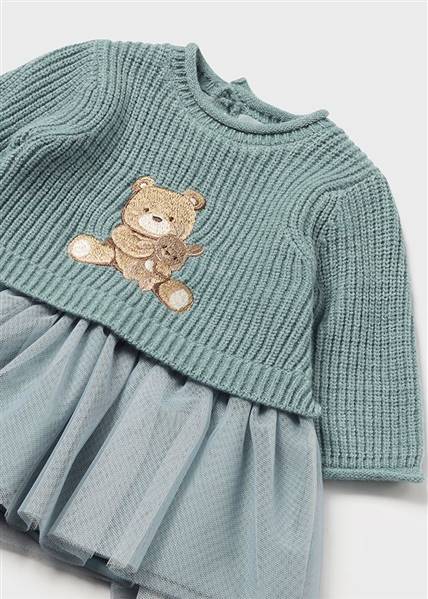 VESTITO TRICOT TUL