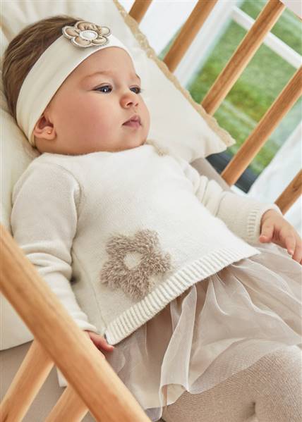 VESTITO TRICOT TUL