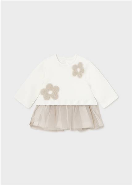 VESTITO TRICOT TUL