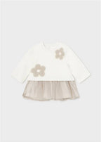 VESTITO TRICOT TUL