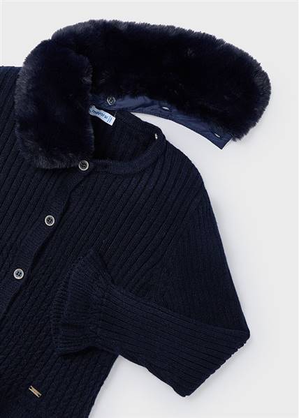 CARDIGAN TRICOT COLLETTO PELL