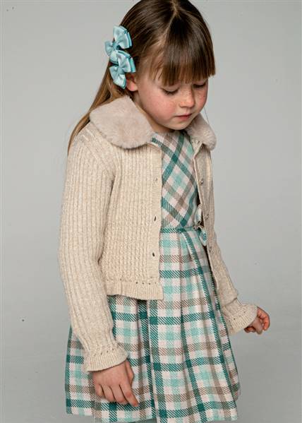 CARDIGAN TRICOT COLLETTO PELL