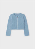 CARDIGAN TRICOT ECOPELLE