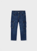 PANTALONE CARGO DENIM