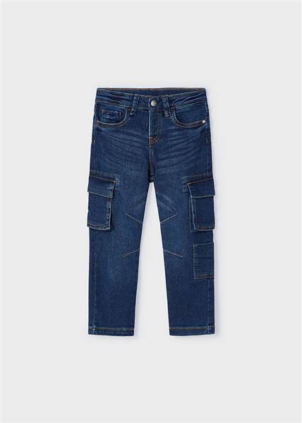 PANTALONE CARGO DENIM
