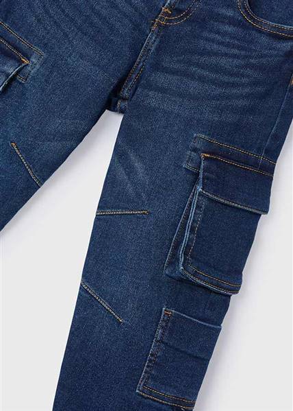 PANTALONE CARGO DENIM