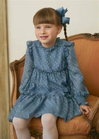 VESTITO CHIFFON PLUMETIS JACQ