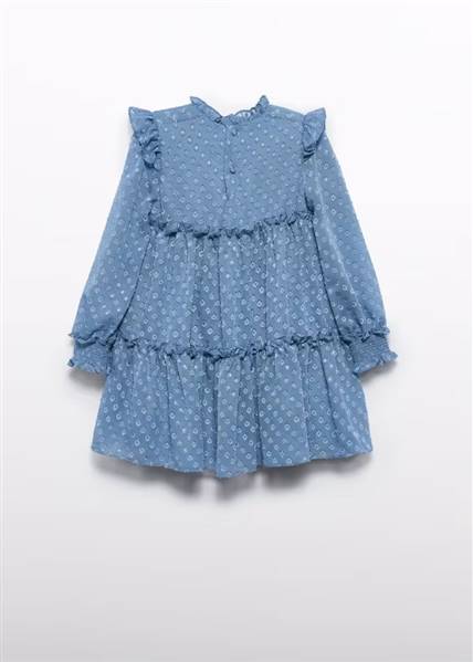 VESTITO CHIFFON PLUMETIS JACQ