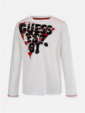 MAGLIETTA MANICA LUNGA GUESS