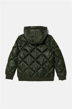 HOODED PADDED BOMBER