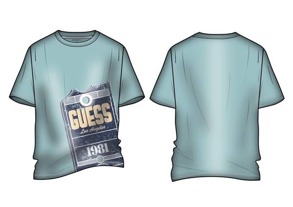 MAGLIERIA TAGLIATA  TSHIRT MANICA CORTA