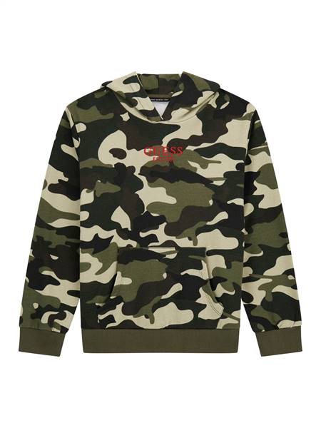 FELPA CAMOUFLAGE GUESS