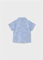 CAMICIA M/C  STAMPATA
