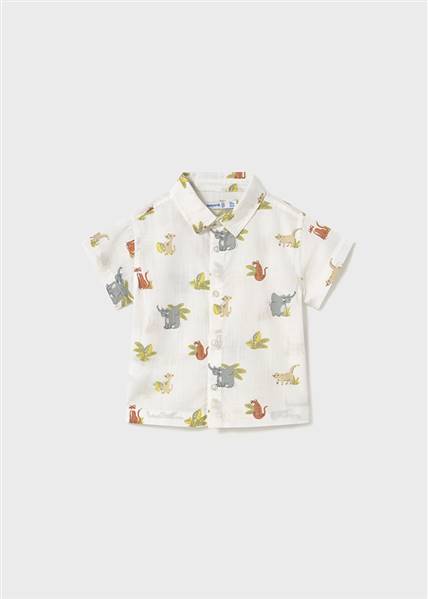 CAMICIA M/C  STAMPATA
