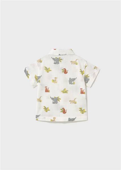 CAMICIA M/C  STAMPATA