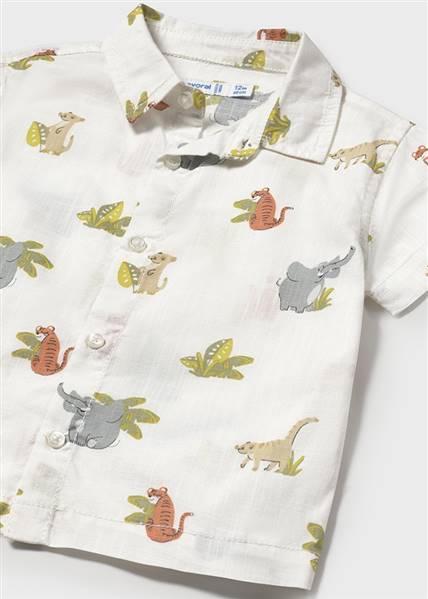 CAMICIA M/C  STAMPATA