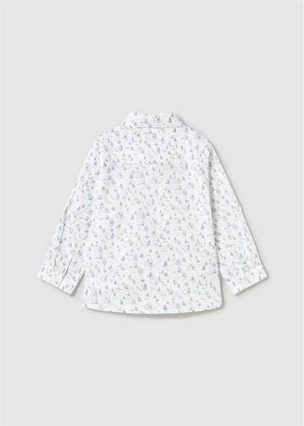 CAMICIA M/L STAMPATA