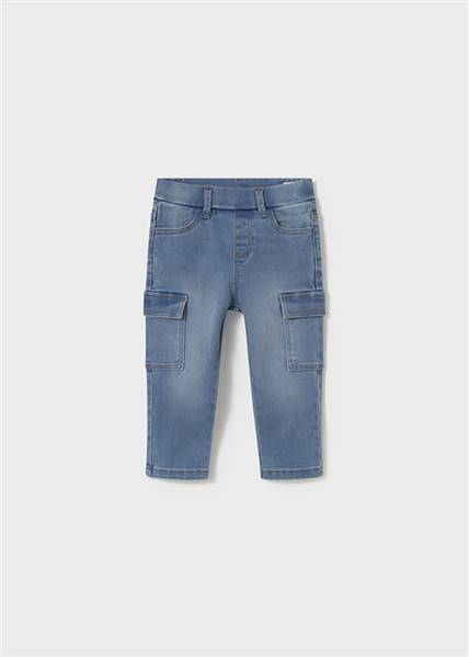 PANTALONE DENIM CARGO