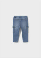 PANTALONE DENIM CARGO