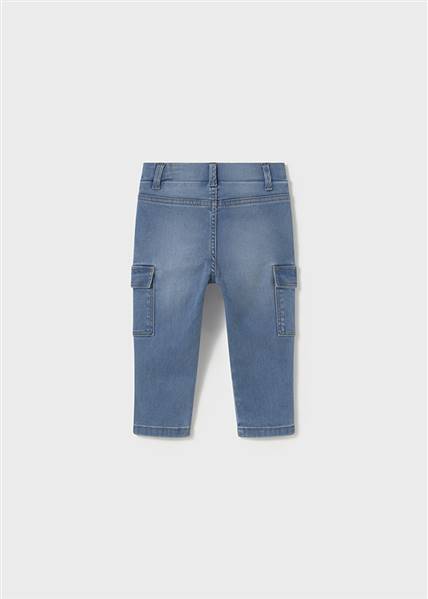 PANTALONE DENIM CARGO