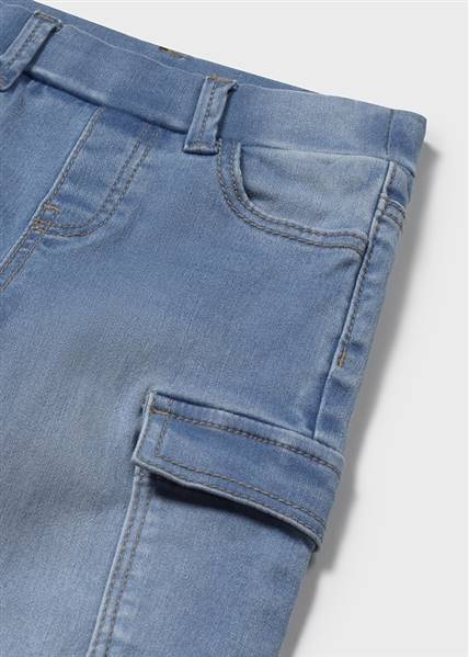 PANTALONE DENIM CARGO