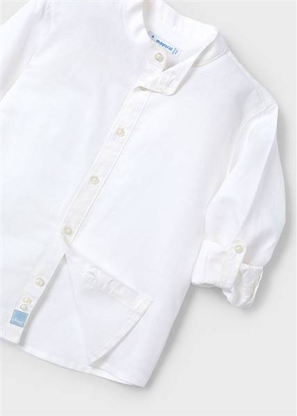 CAMICIA M/L C/COREANA LINO