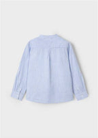 CAMICIA M/L COLLO COREA RIGHE