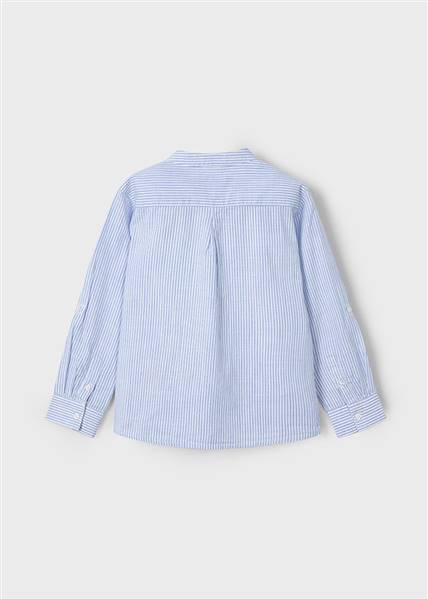 CAMICIA M/L COLLO COREA RIGHE