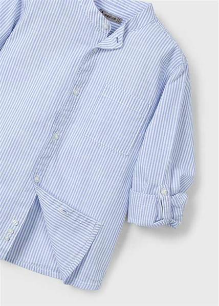 CAMICIA M/L COLLO COREA RIGHE