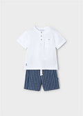 COMPLETO BERMUDA RIGHE
