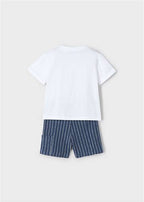 COMPLETO BERMUDA RIGHE