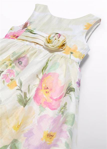 VESTITO LINO STAMPATO