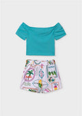COMP SHORT STAMPATO