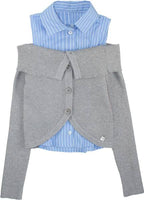 CARDIGAN CON CAMICIA MANILA GRACE