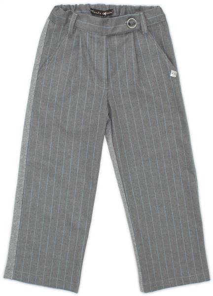 PANTALONE IN FELPA RIGATA  BAMBINA