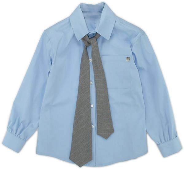 CAMICIA RAGAZZA CON CRAVATTA