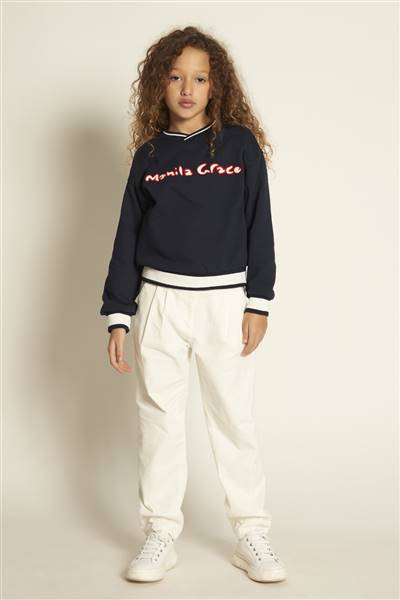 PANTALONE IN VELLUTO  C/PINCES  RAGAZZA